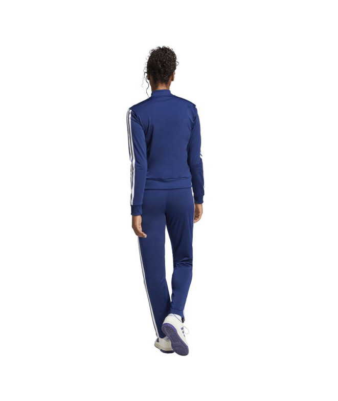 Chandal adidas 3Bandas Tr Ts Femme Bleu Foncé