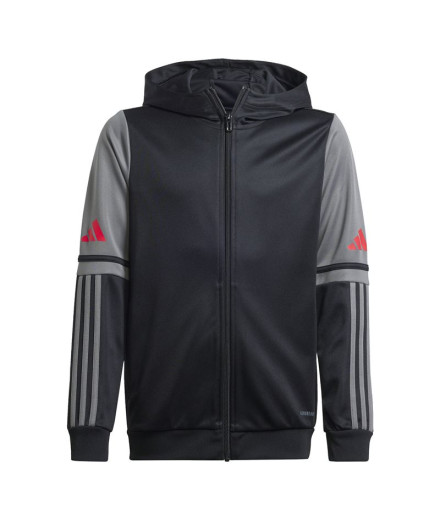 Sweat de Football adidas Squadra25 Hood Enfant Noir