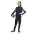 Moletom de Futebol adidas Squadra25 Hood Infantil Preto