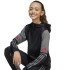Moletom de Futebol adidas Squadra25 Hood Infantil Preto