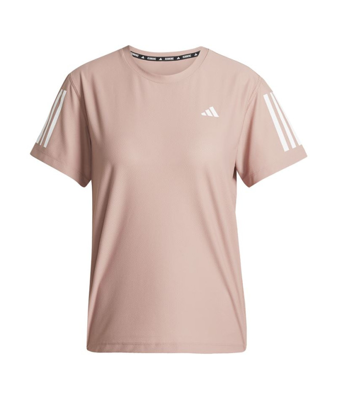 Camiseta de Running adidas Own the Run Mujer Rosa