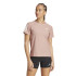 Camiseta de Running adidas Own the Run Mulher Rosa