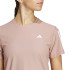 Camiseta de Running adidas Own the Run Mulher Rosa