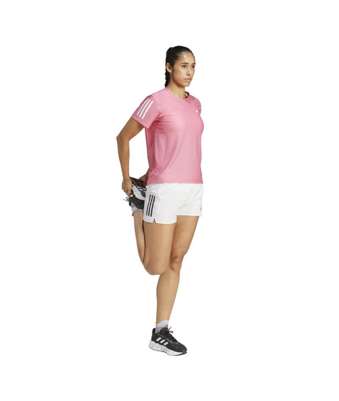 Camiseta de Running adidas Own the Run Mujer Rosa