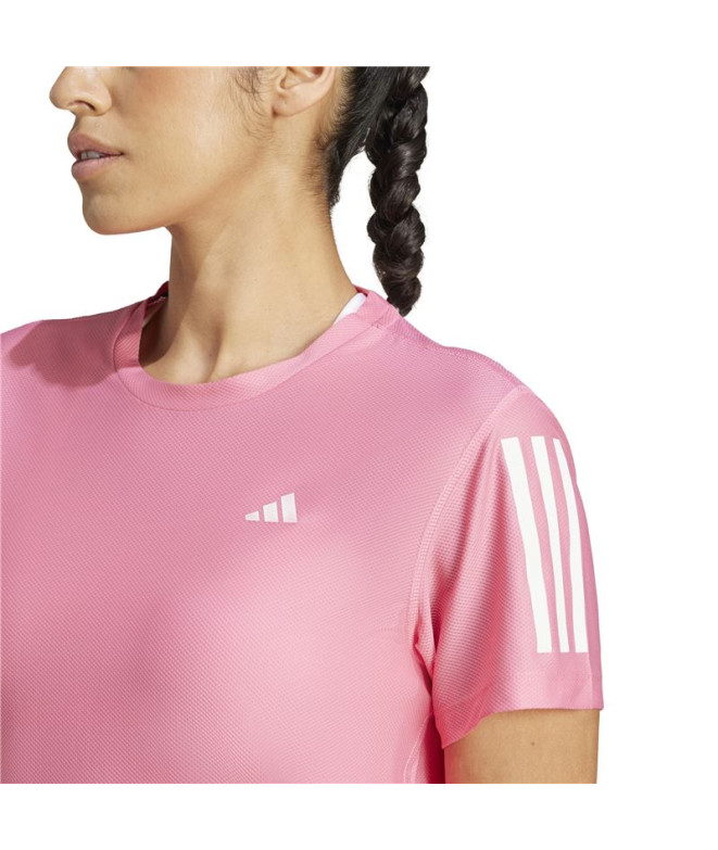 T-shirt de Running adidas Own the Run Femme Rose