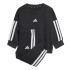 Pantalons adidas I 3 Bandes French Terry Jog 240 Bébés Noir/Blanc