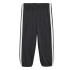 Calça adidas I 3 Bandas French Terry Jog 240 Bebês Preto/Branco