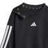 Calça adidas I 3 Bandas French Terry Jog 240 Bebês Preto/Branco