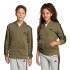 Sweat adidas 3 Bandes Fl Fz Hd Enfant Vert Foncé/Noir