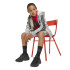 Sweat adidas 3Bandas Fl Fz Hd Enfant Gris/Noir