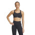 Sutiã esportivo de Fitness adidas Tlrdim Hs Mulher Preto