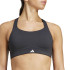 Sutiã esportivo de Fitness adidas Tlrdim Hs Mulher Preto