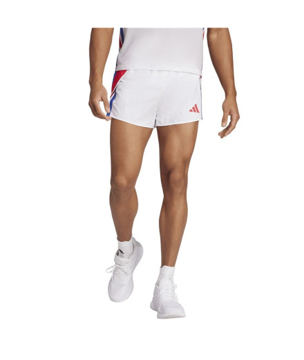 Pantalons de Running adidas Adizero R Shr Homme Blanc 2