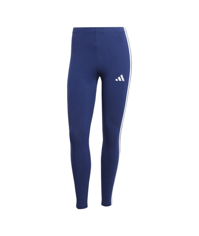Mallas adidas 3Bandas Sj Mujer Azul Oscuro/Blanco