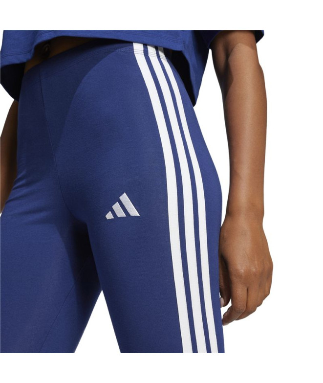 Malhas adidas 3Bandas Sj Mulher Azul Escuro/Branco