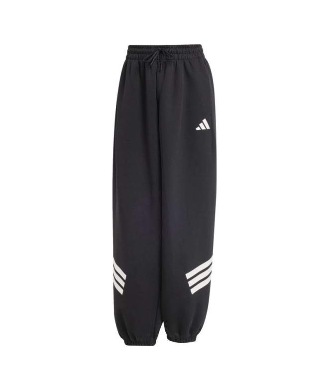 Calça adidas Future Icons 3 Bandas Para Mulher Preto