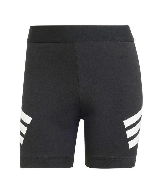 Mallas adidas Future Icons 3 Bandas Biker Mujer Negro