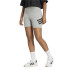 Mallas adidas Future Icons 3 Bandas Biker Mujer Gris