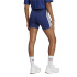Mallas adidas 3Bandas Sj Bk Sho Mujer Azul Oscuro/Blanco