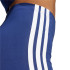 Collants adidas 3Bandas Sj Bk Sho Femme Bleu Foncé/Blanc