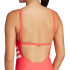 Fato de banho De Natação adidas 3Bandas Uback Suit Mulher Vermelho