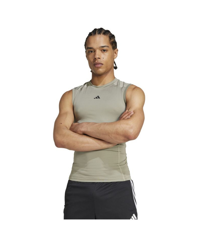 Camiseta De Fitness Adidas Techfit Compression...