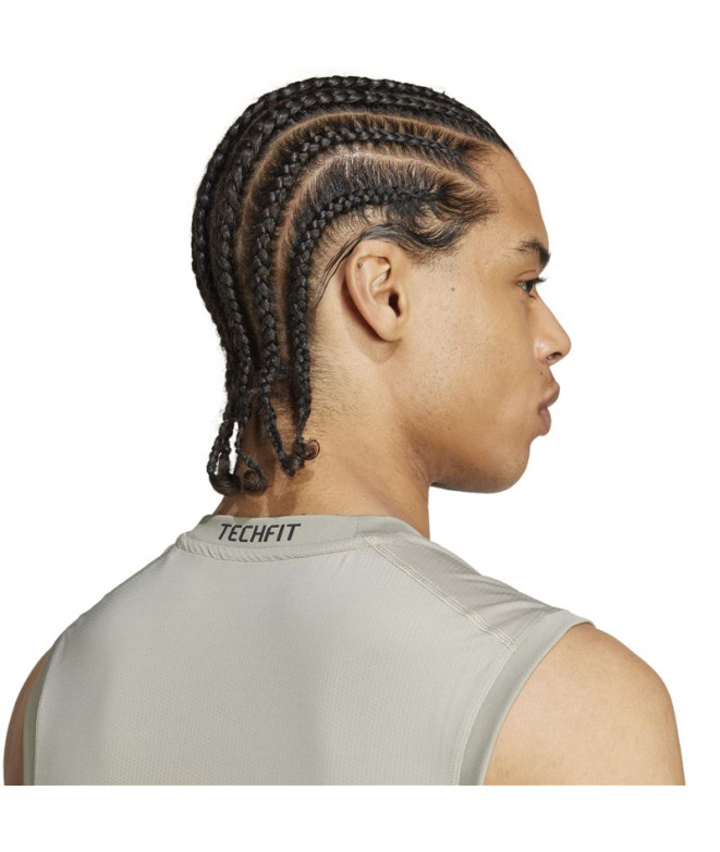 Camiseta De Fitness Adidas Techfit Compression...