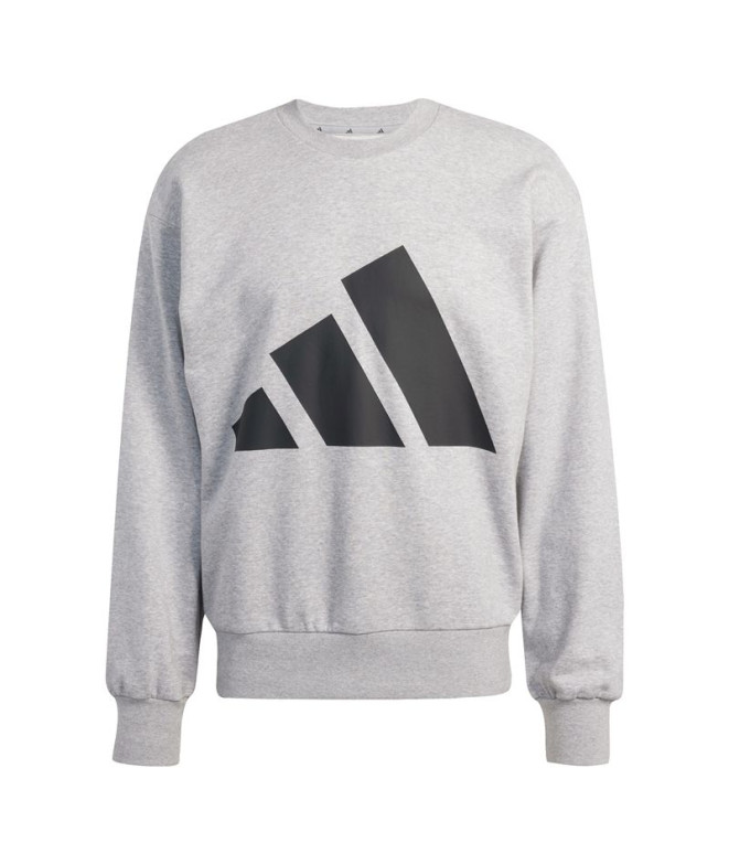 Moletom adidas Bl French Terry Swt Homem Cinza/Preto