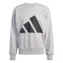 Sweat adidas Bl French Terry Swt Homme Gris/Noir