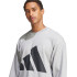 Sweat adidas Bl French Terry Swt Homme Gris/Noir