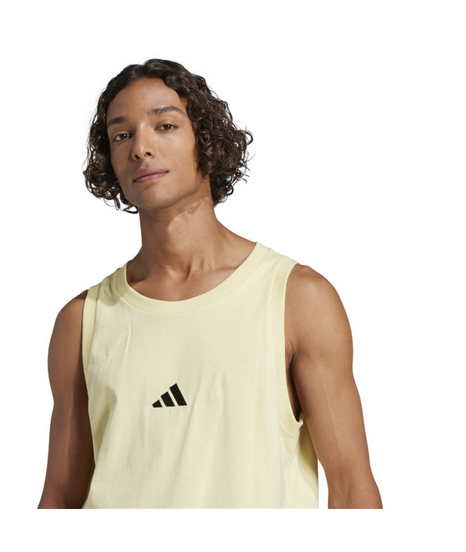 T-shirt adidas Sl Tank Homme Bleu Menthe/Noir