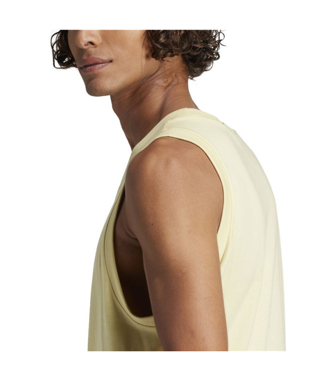 Camiseta adidas Sl Tank Homem Azul Menta/Preto