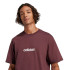 T-shirt adidas Lin Sj Homme Rubaur/Blanc