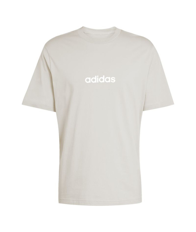 T-shirt adidas Lin Sj Homme Bleu/Blanc