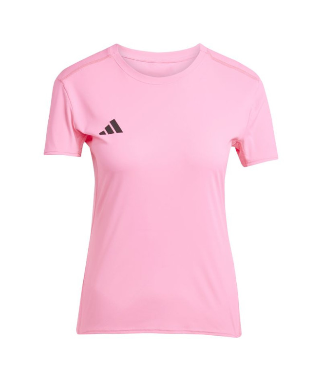 Camiseta de Running adidas Adizero Mujer Rosa