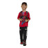 Camiseta adidas Lk Mrvl Sm Bebés Rubpur/Blanco