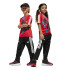 T-shirt adidas Lk Mrvl Sm Bébés Rubpur/Blanc