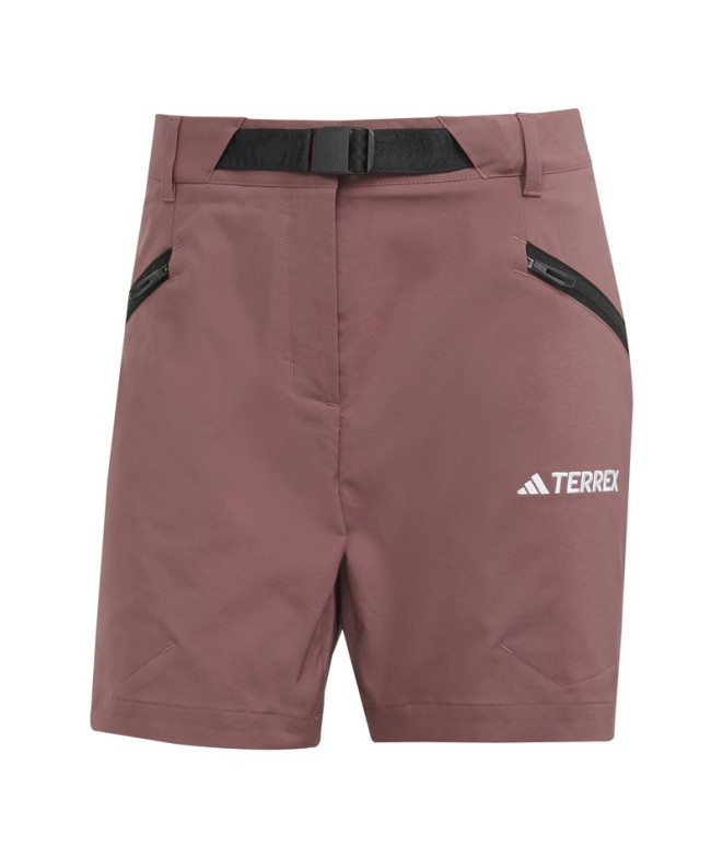 Calça de Montanha adidas Xpr Md Short Mulher Roxo