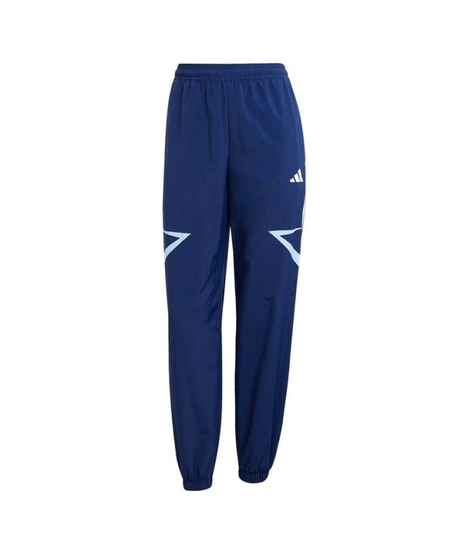 Pantalons Adidas Tiro Q1 Regpt Femme Bleu Foncé