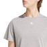 T-shirt de Fitness adidas Designed For Training Femme Gris