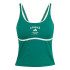 Camiseta de Fitness adidas Heritage Ls Tk Mujer Verde Oscuro