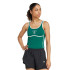 Camiseta de Fitness adidas Heritage Ls Tk Mujer Verde Oscuro