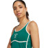 Camiseta de Fitness adidas Heritage Ls Tk Mujer Verde Oscuro