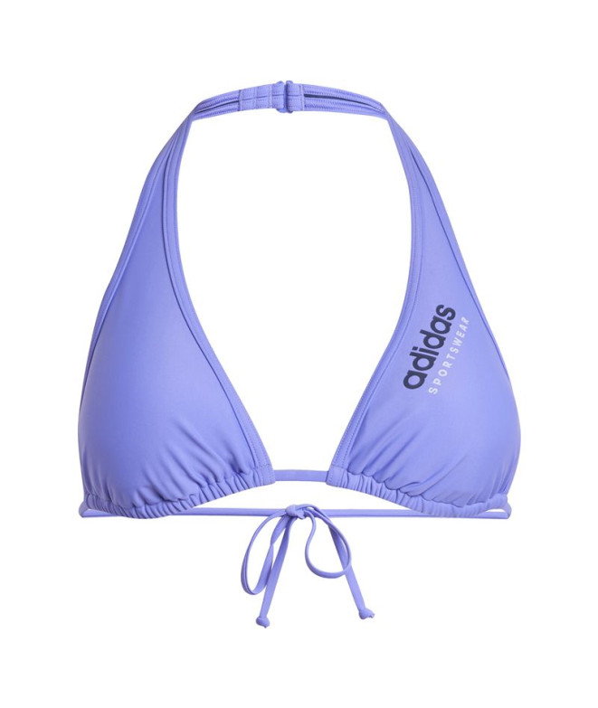Bikini de Natación adidas Spw Neckh Bik Mujer Azul