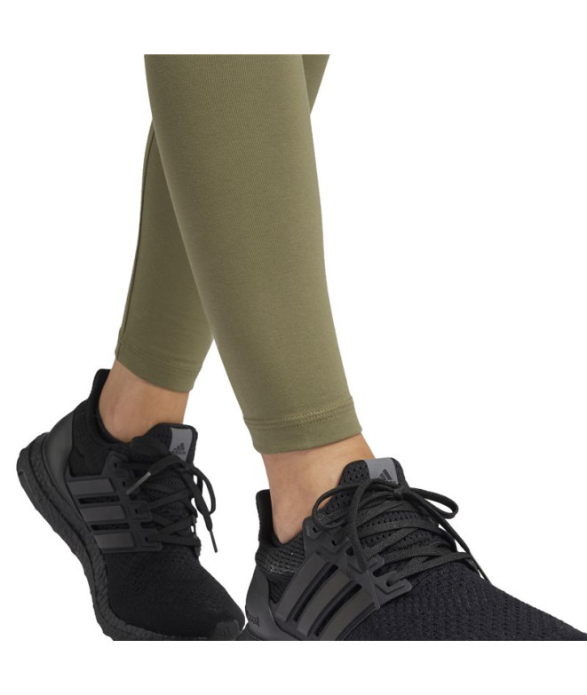 Mallas adidas Lin Sj Mujer Verde Oscuro/Blanco