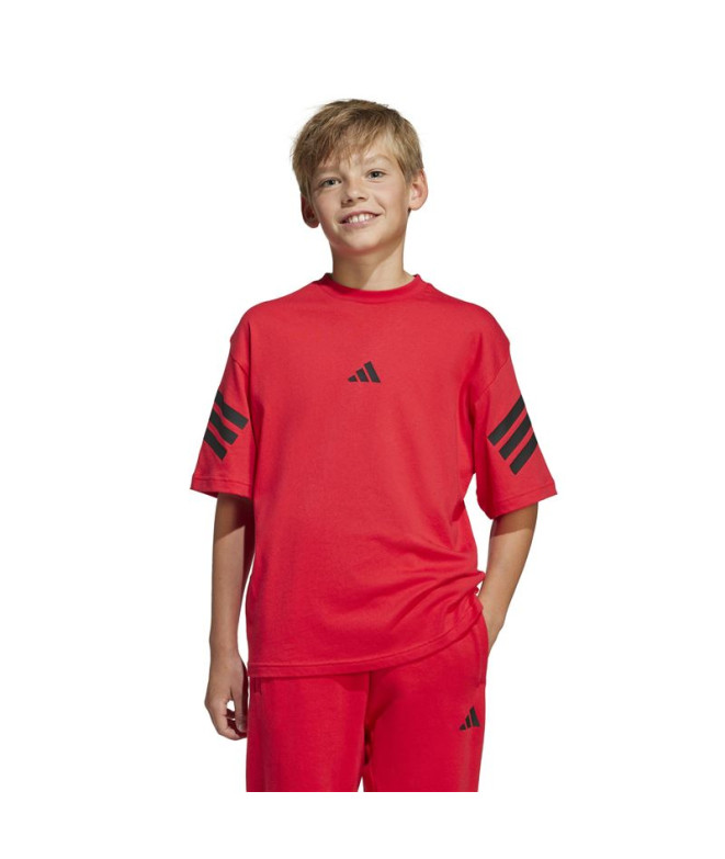 Camiseta adidas Future Icons 3 Bandas Infantil...