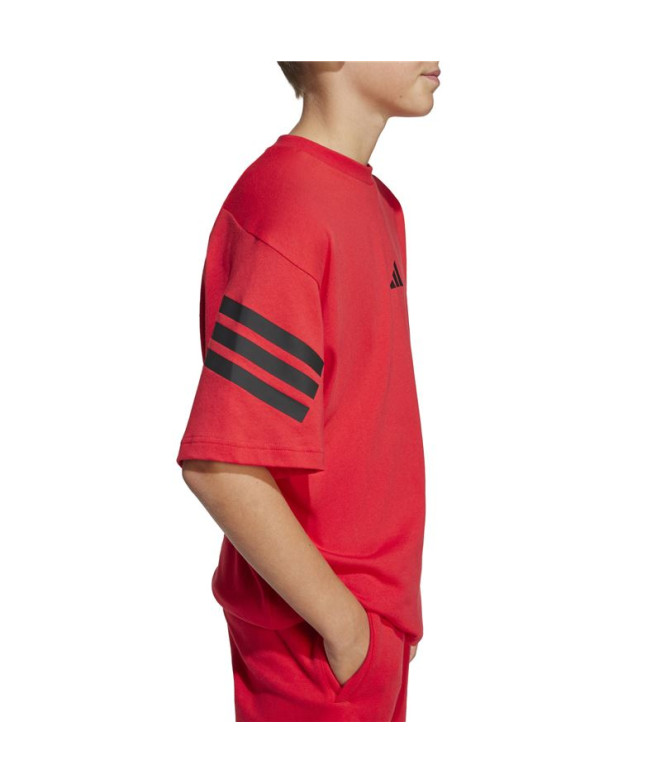 Camiseta adidas Future Icons 3 Bandas Infantil...