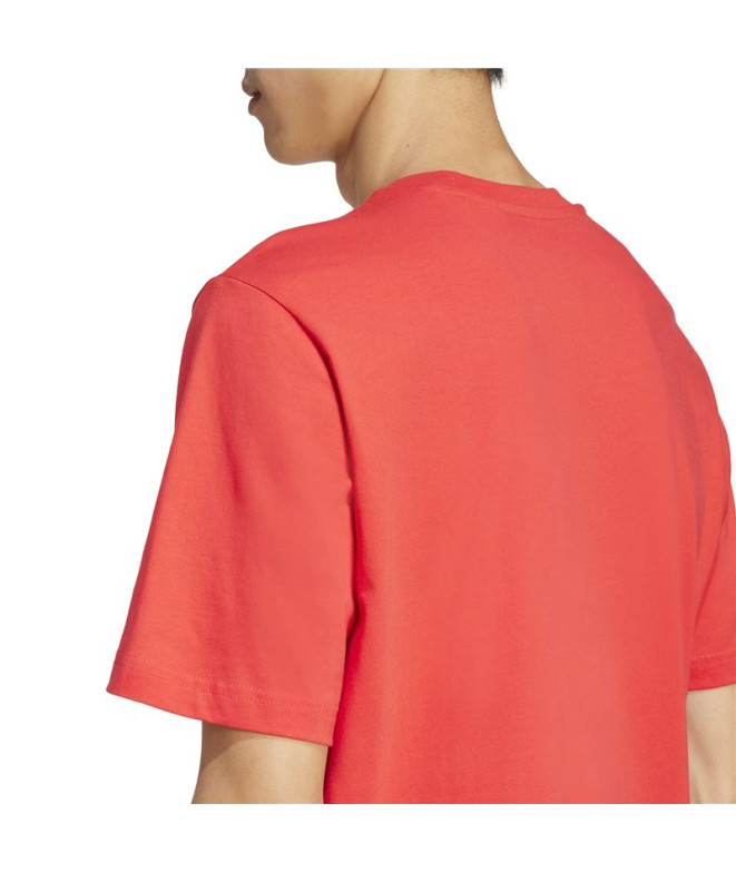 Camiseta adidas Hot Spw Homem Rubpur