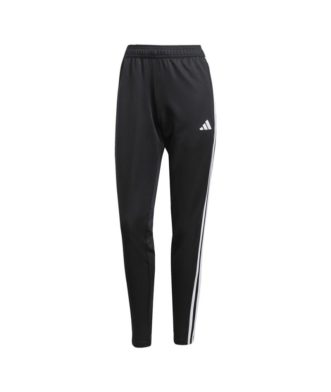 Calça de Futebol adidas Tiro Es Mulher Preto/Branco