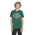 Camiseta adidas Pizza Infantil Verde Oscuro